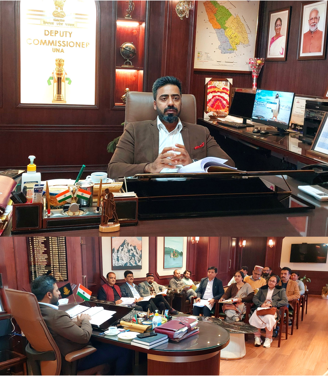 Annual meeting of Rogi Kalyan Samiti of Ayurvedic Hospital held